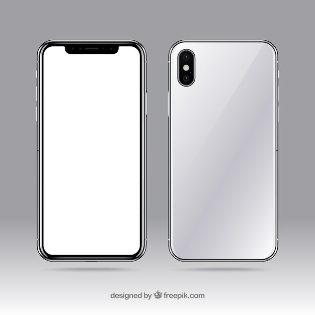 흰색 화면이있는 iPhone x