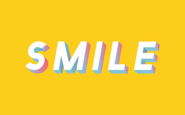 Smile banner 