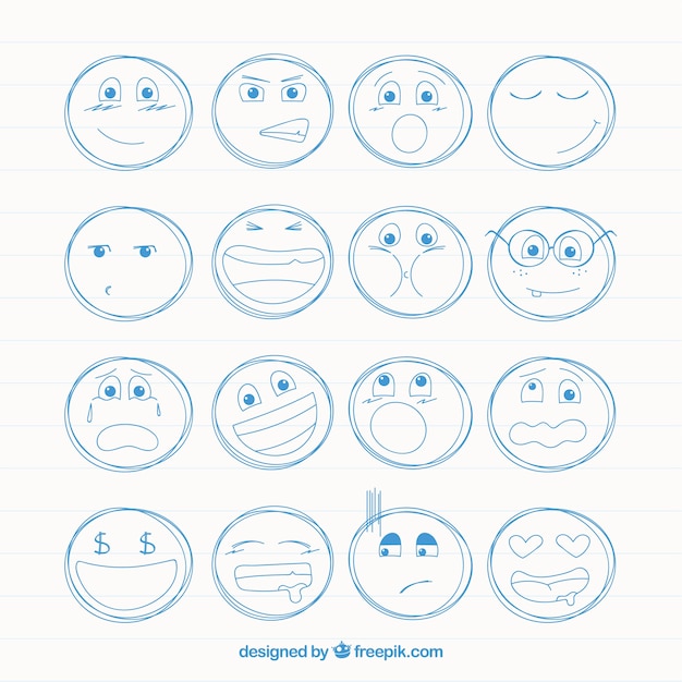 Smileys sketches pack