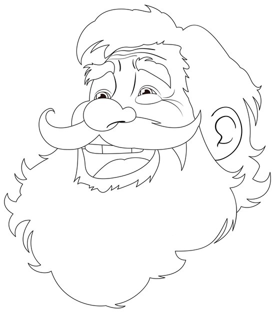 Улыбающийся лесоруб старик мультипликационный персонаж