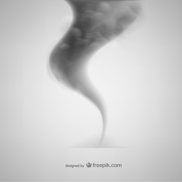 Smoke tornado