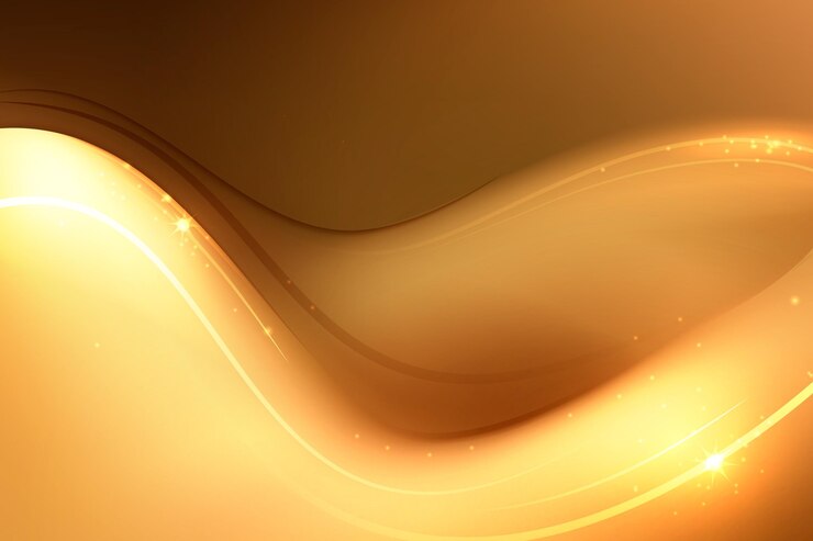 Free Vector smooth golden wave background