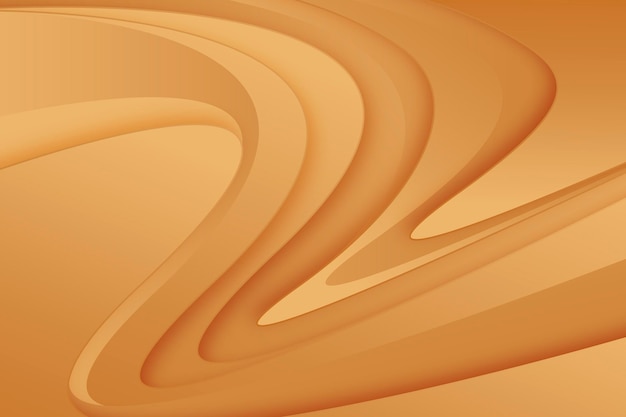 Smooth golden wave background