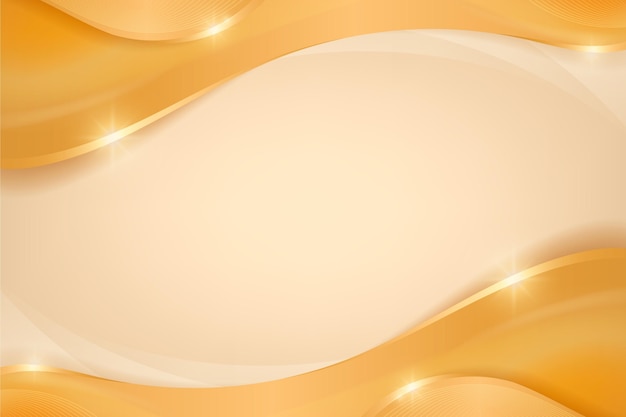 Free Vector smooth golden wave background