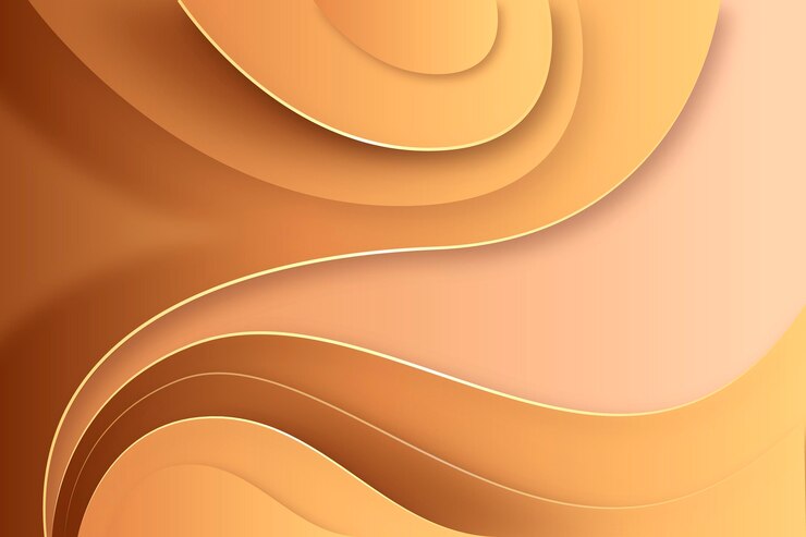 Free Vector smooth golden wave background