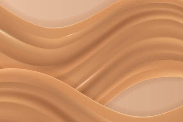 Smooth golden wave wallpaper