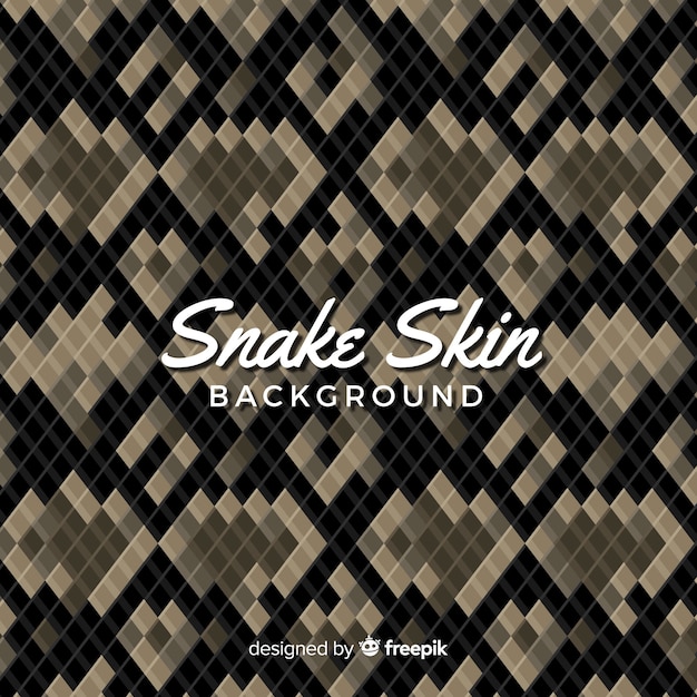 Snake skin pattern background