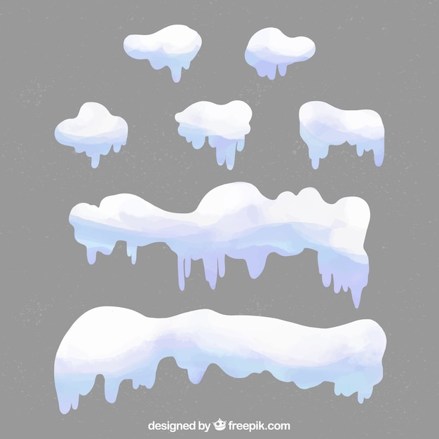 Pile Of Snow Cartoon Png - Free Snow Pile Transparent ...