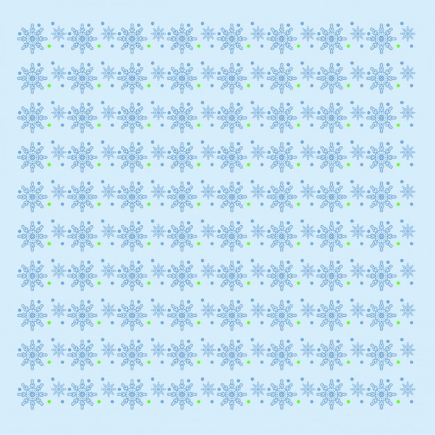 Бесплатное векторное изображение Снежинки