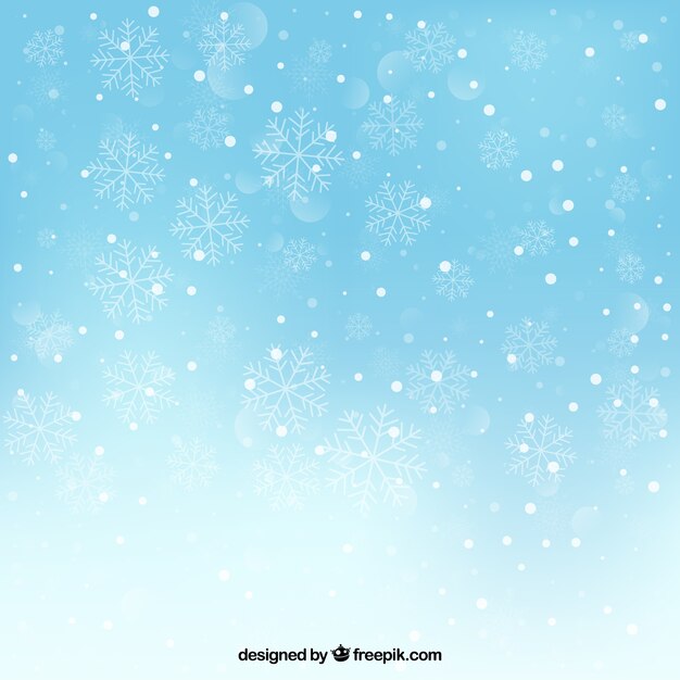 Snowy background