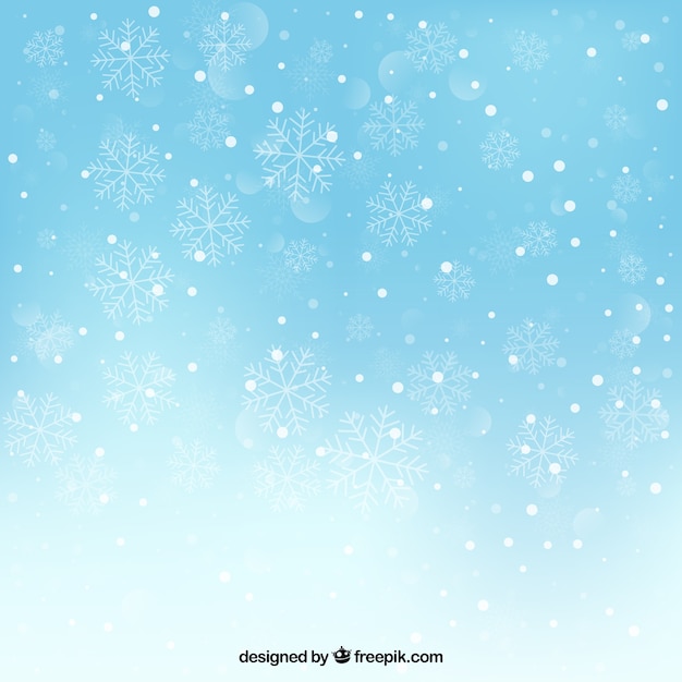 Snowy background