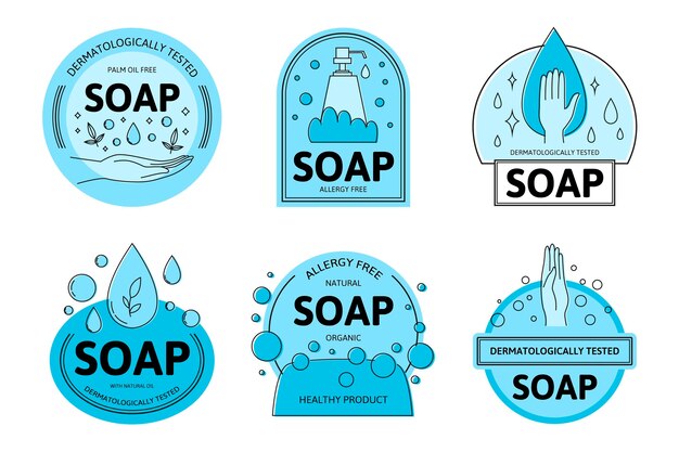 Soap logo collection