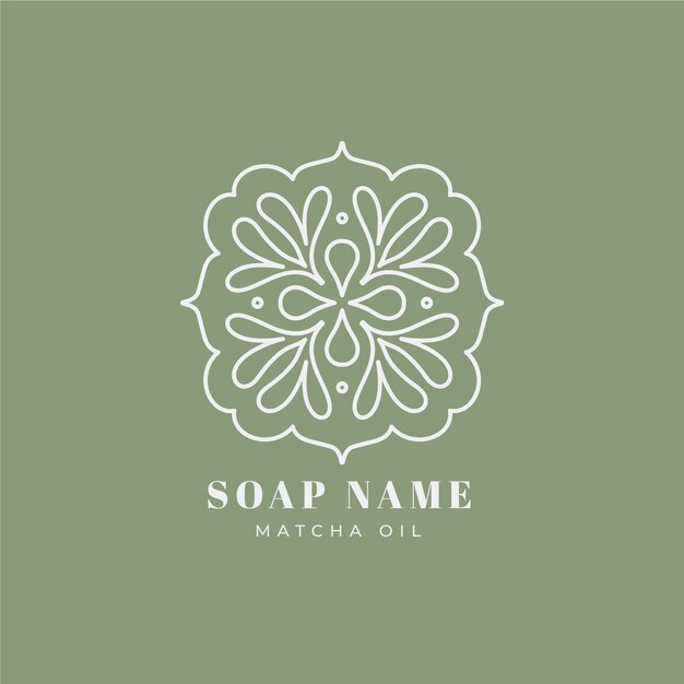 Soap logo template