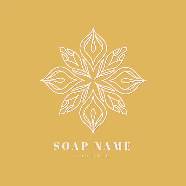Soap logo template