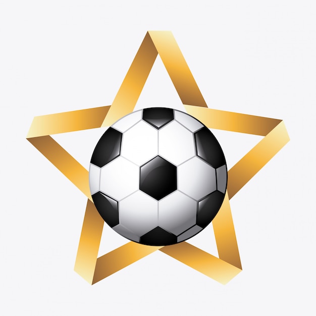 soccer ball with star