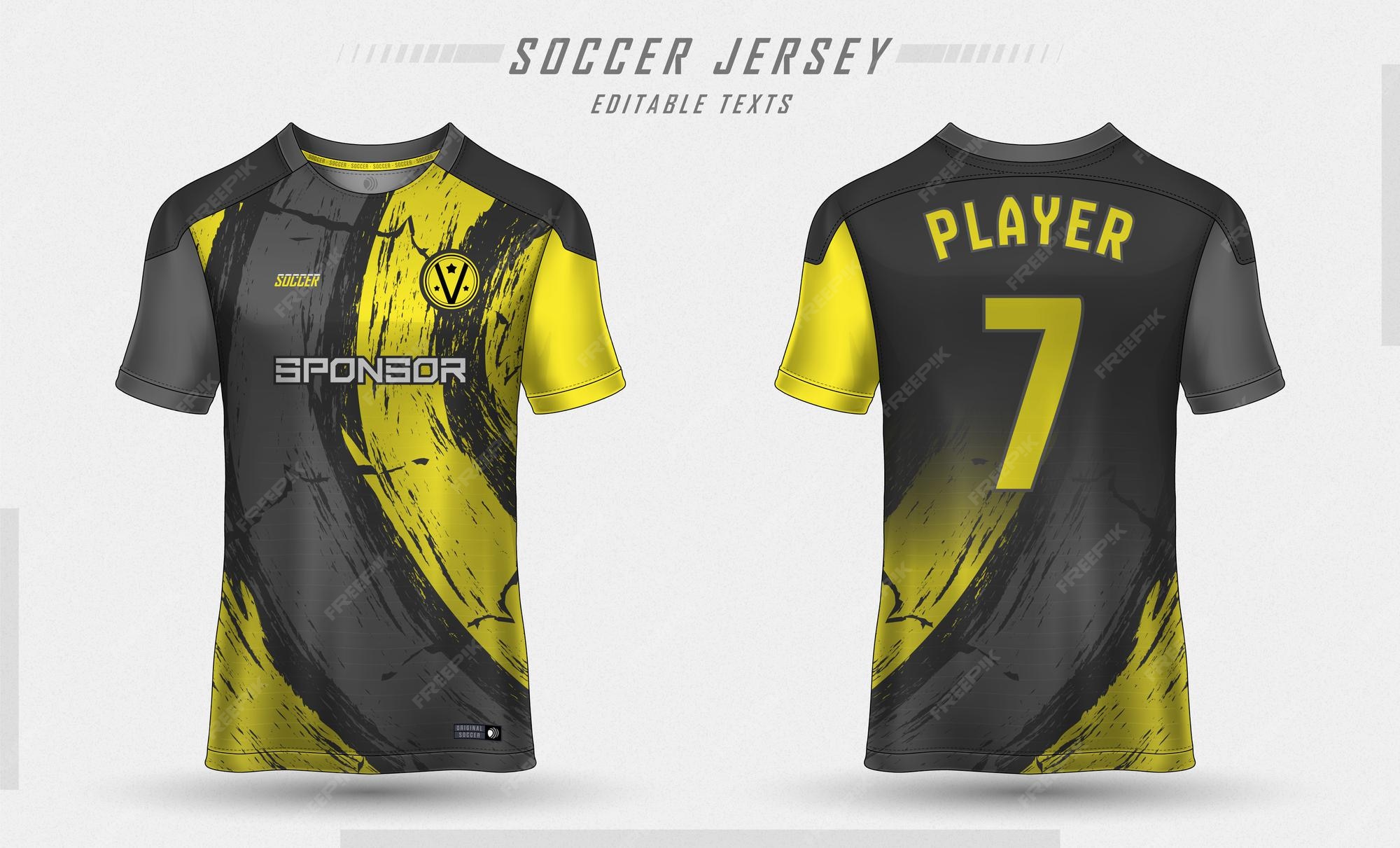 Gradient Color - Women Custom Soccer Jerseys Design Orange and Yellow