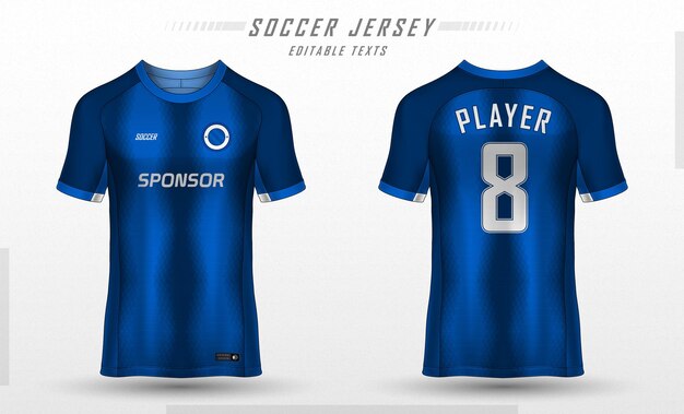 Soccer jersey template sport t-shirt design