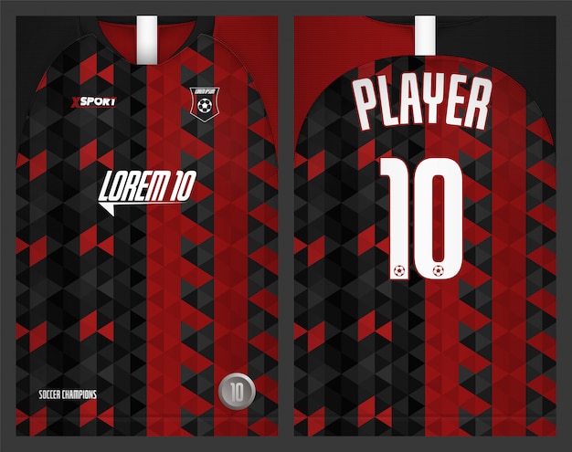 Download Free Soccer Jersey Template Sport T Shirt Design Premium Vector Use our free logo maker to create a logo and build your brand. Put your logo on business cards, promotional products, or your website for brand visibility.
