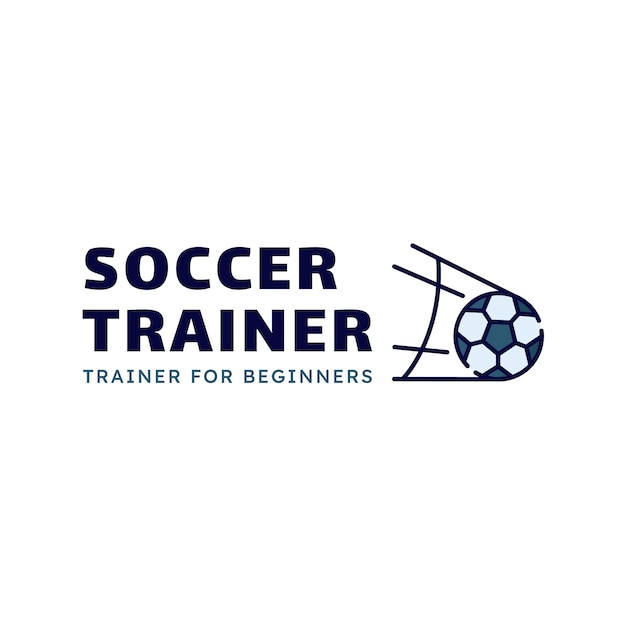 Free vector soccer logo template