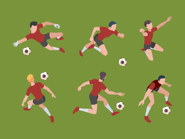 抽象的なサッカーのゴールキーパーは 水彩画のスプラッシュからサッカーボールをジャンプします 塗料のイラスト プレミアムベクター