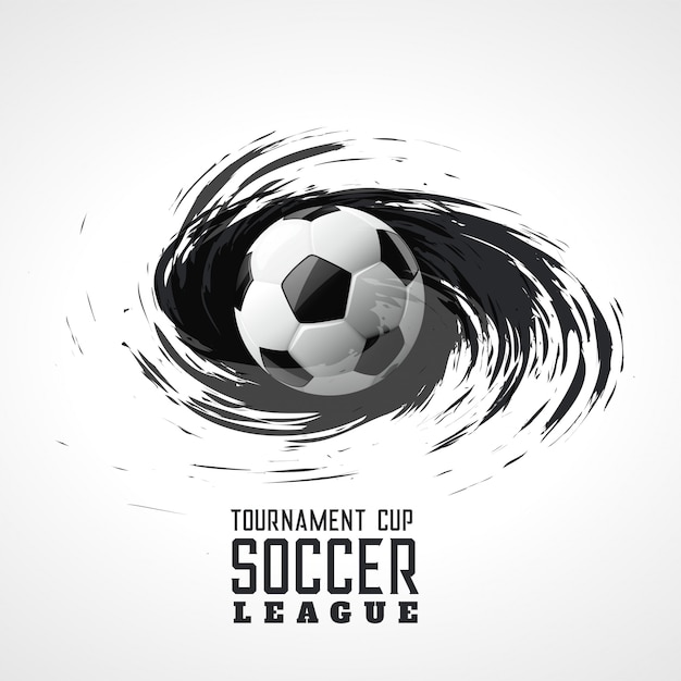 soccer tournament abstract swirl grunge background