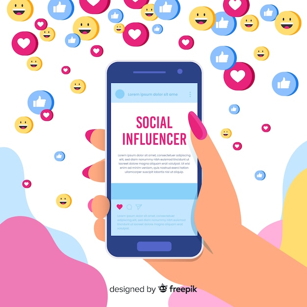 Social influencer marketing