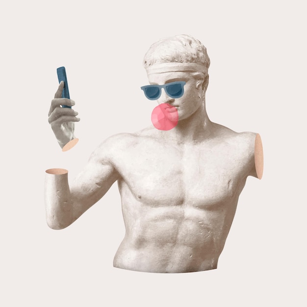 social media addiction summer vibes aesthetic post