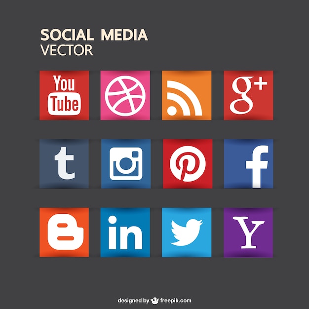 Social media buttons