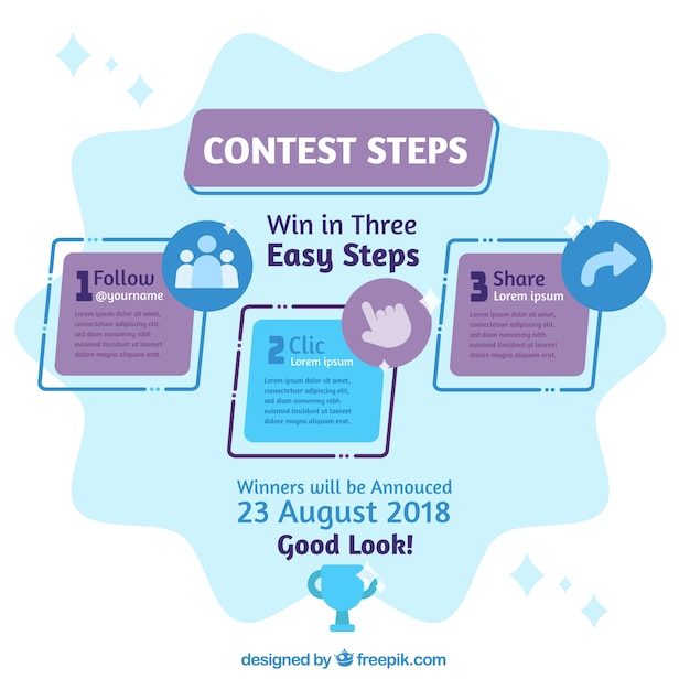 Social media contest design