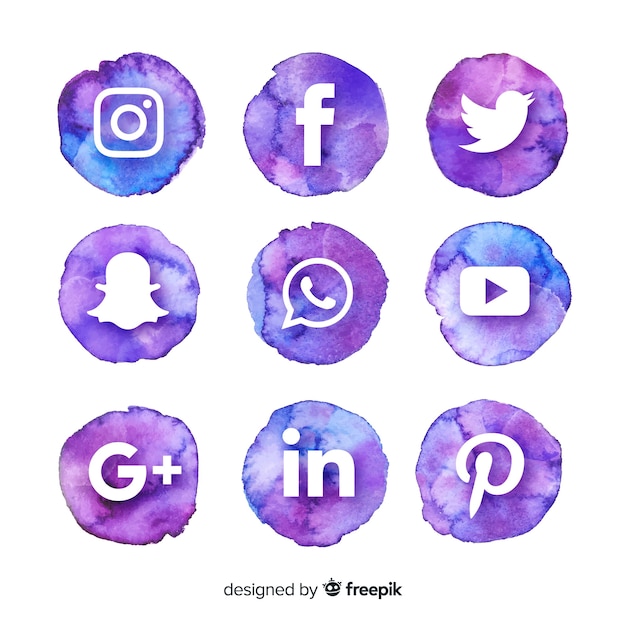 Social media logo collection