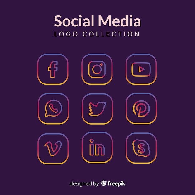 Social Media Logo Collection