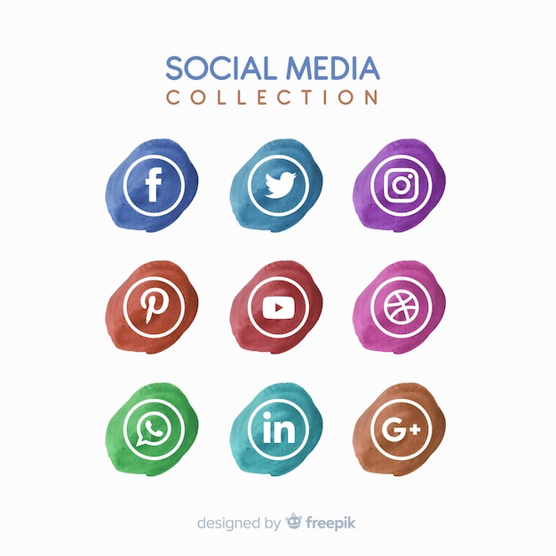 Social media logo collection