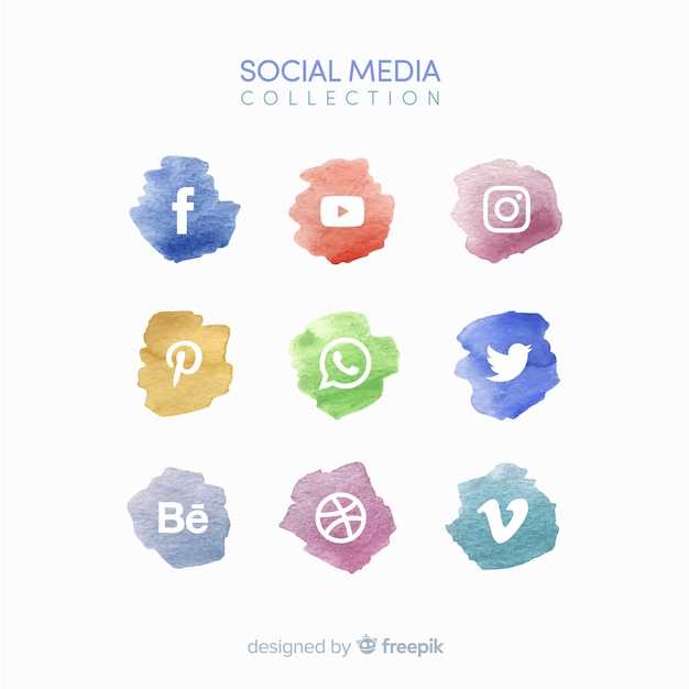 Social media logo collection