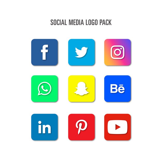 Social Media logo pack