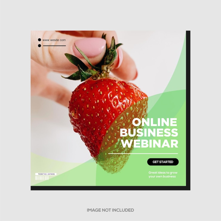 Free Vector social media template design minimalist modern