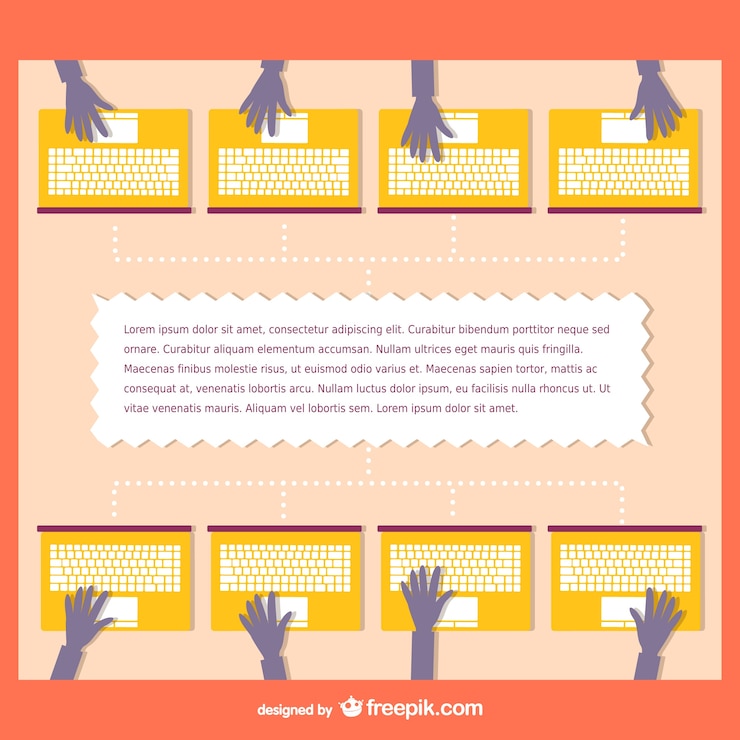 Free Vector social media template vector