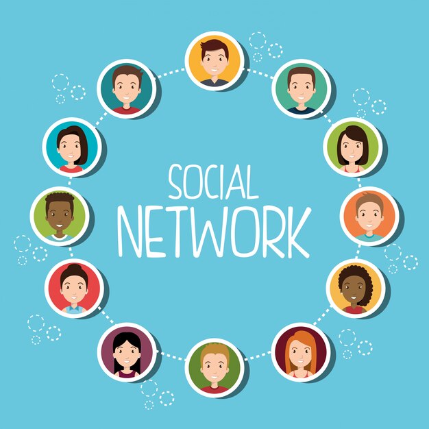 social network community people