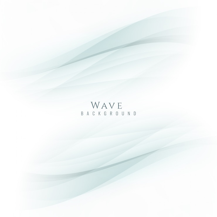 Free Vector soft background with wave design