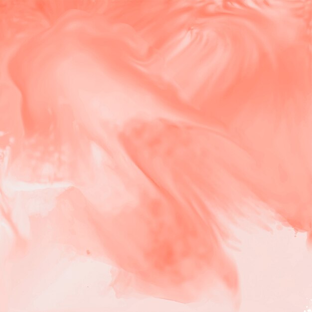 柔らかい桃の色の水彩テクスチャの背景