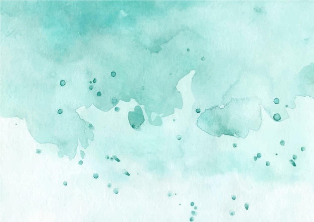 Soft green abstract texture background with watercolor