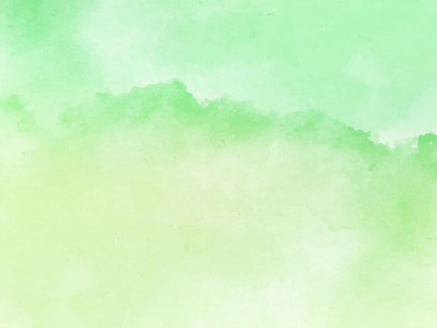 Free vector soft green watercolor texture elegant background