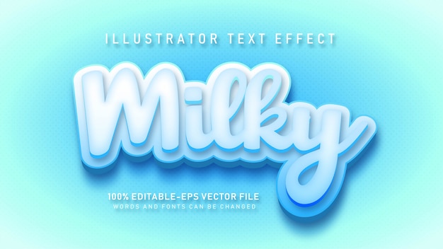 Soft Milky Text Name  text style effect