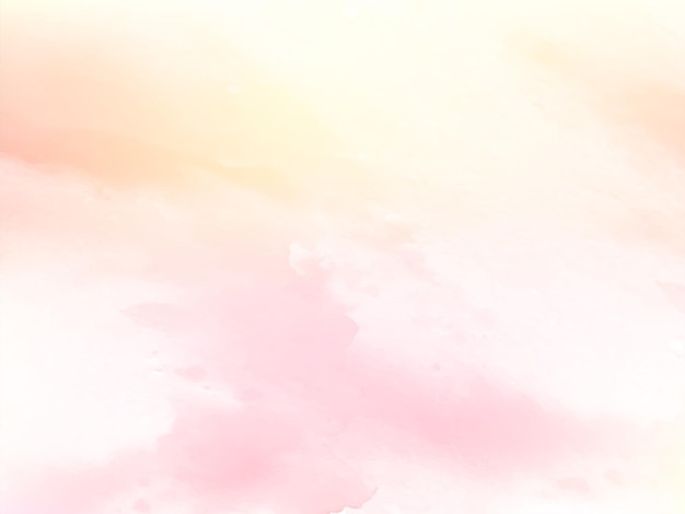 Бесплатное векторное изображение Мягкая розовая акварель текстуры фона дизайн