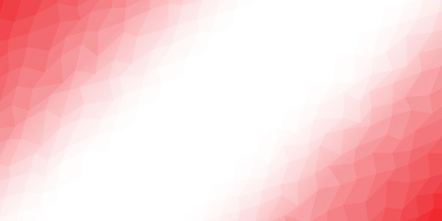 Free vector soft red low poly pattern background