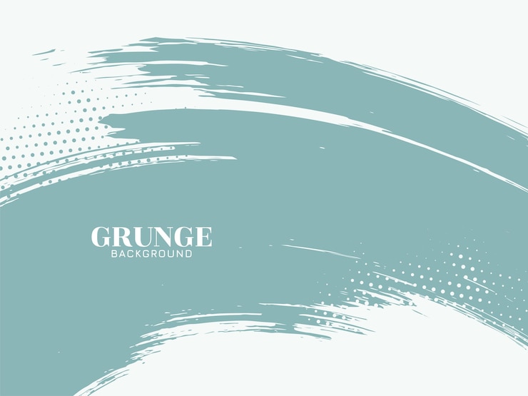 Free Vector soft sea green grunge texture decorative background design