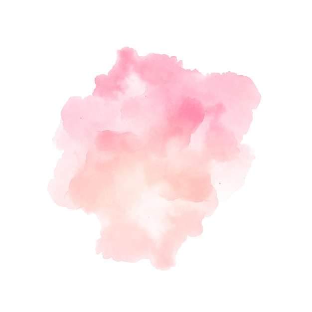 Soft watercolor splash stain background
