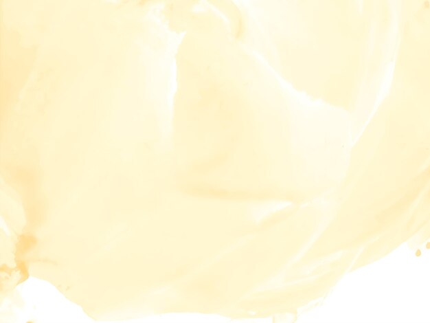 Мягкий желтый цвет акварель текстуры фона