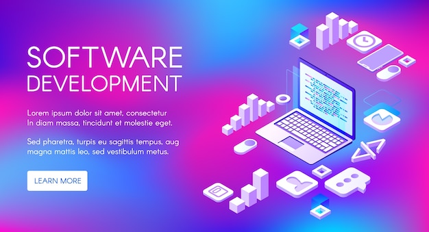 Download Free Software Development Illustration Of Digital Programming Technology For Computer Svg Dxf Eps Png Laser Cut Files Etsy