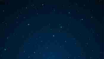 Free vector solve the mystery and magic of universe with night sky view banner