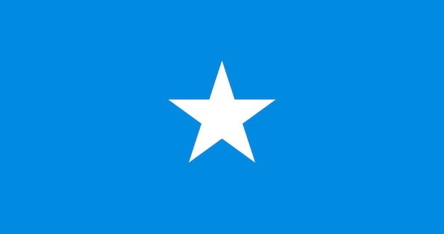 Вектор сомалийского флага